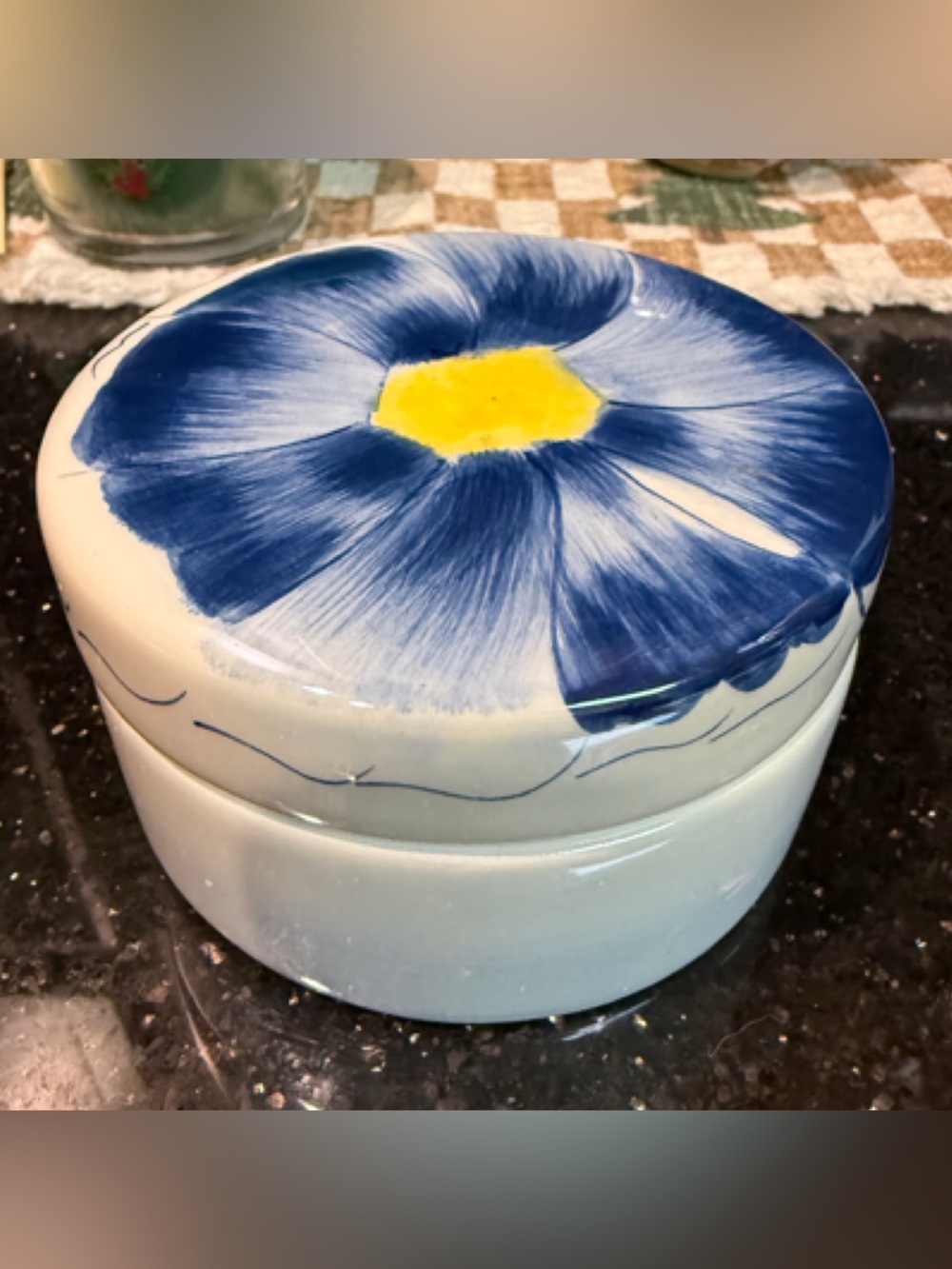 ✨Ceramic Hand Painted Floral Beautiful Trinket